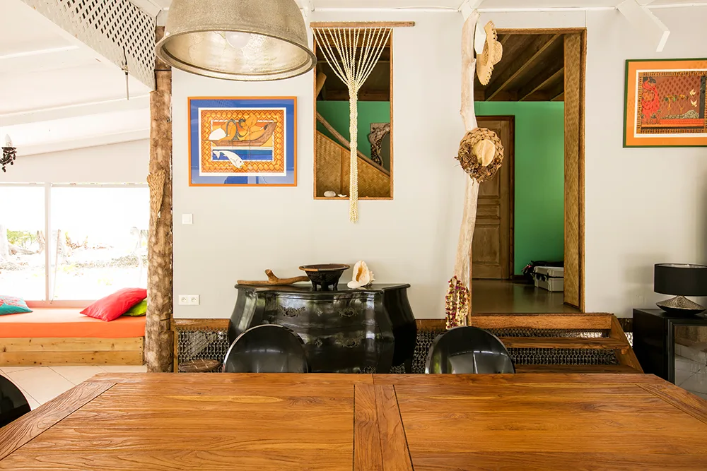 Fafarua Lodge sur le motu privé de Tikehau